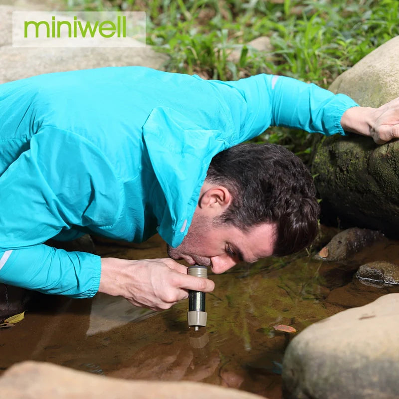 Outdoor Portable Survival Water Purification Purifier for Camping Emergency Kit