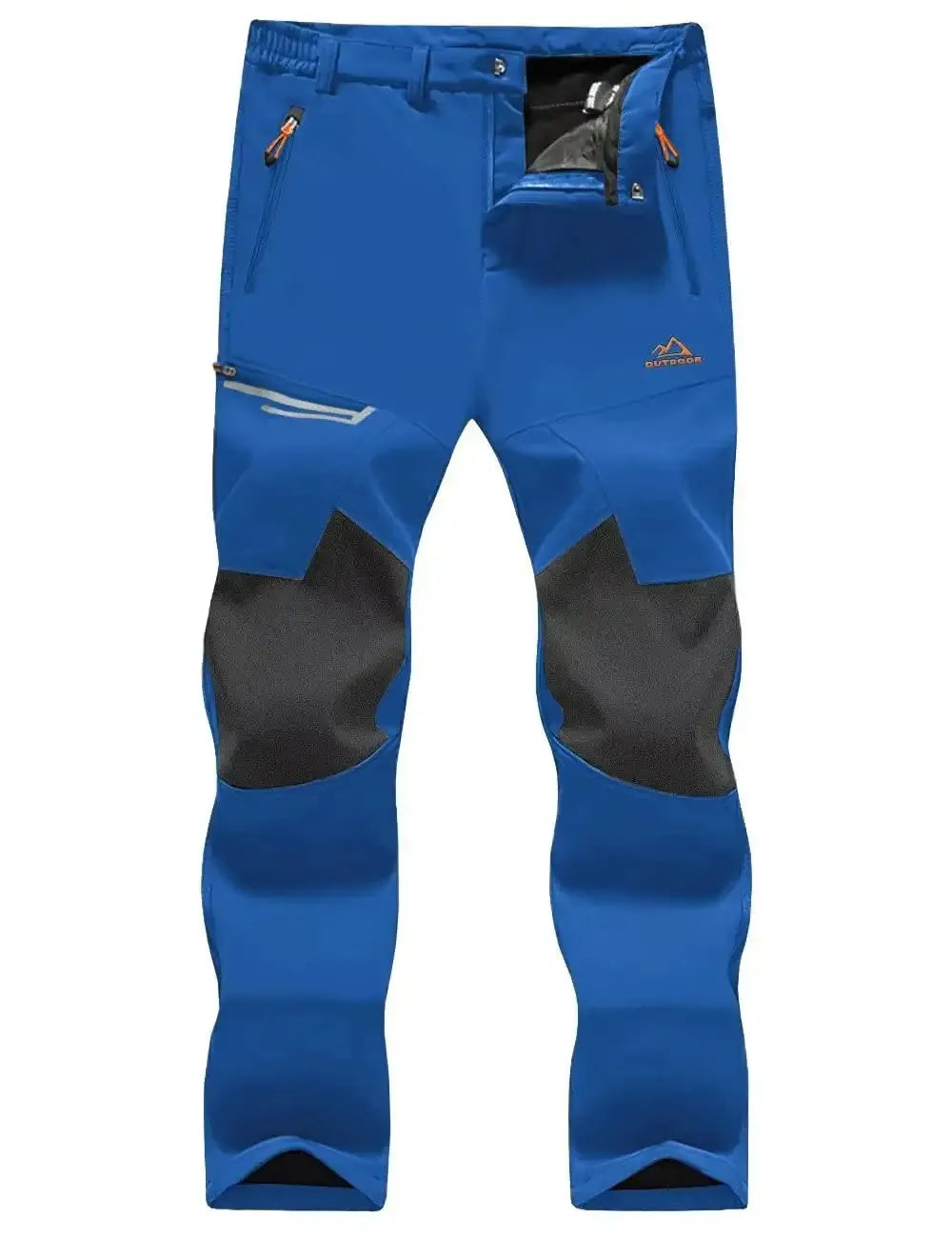TACVASEN Winter Thicken Fleece Hiking Pants Men Warm Thermal Pants Windproof Outdoor Fishing Camping Mountain Ski Pants Trousers