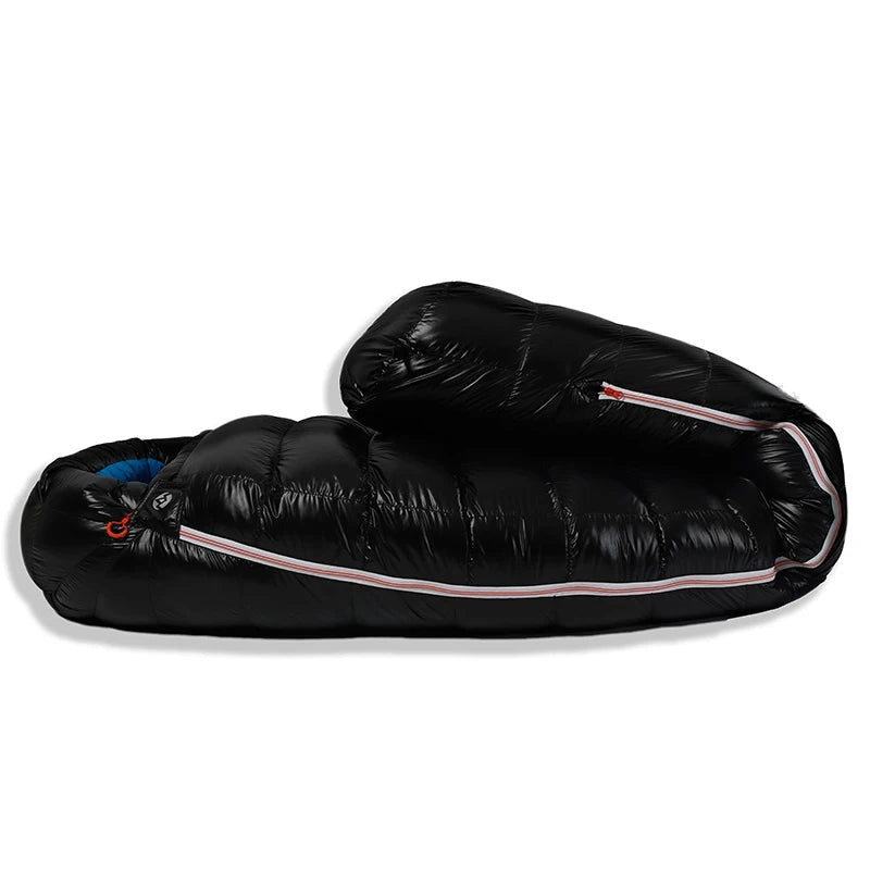 Adult Goose down G Series Outdoor Camping Ultraligh Mummy Thicken Keep Warm Outdoor Sleeping Bag Nylon Lazy Bag 800FP