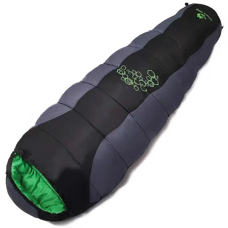 Jungle King 2017 Thickening Fill Four Holes Cotton Sleeping Bags Outdoor Camping Mountaineering Special Camping Bag Movement