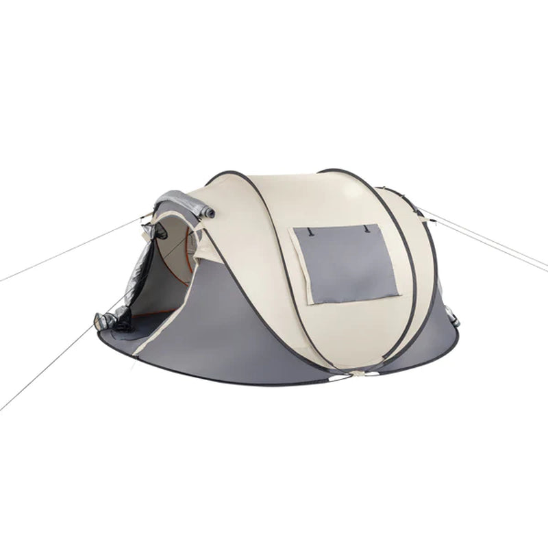 Camping Tent; 4 Person Pop Up; Easy Setup for Camping/Hiking/Fishing/Beach/Outdoor; Etc
