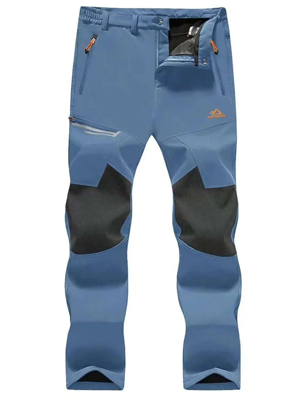 TACVASEN Winter Thicken Fleece Hiking Pants Men Warm Thermal Pants Windproof Outdoor Fishing Camping Mountain Ski Pants Trousers