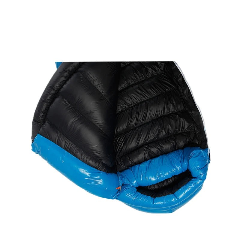 Adult Goose down G Series Outdoor Camping Ultraligh Mummy Thicken Keep Warm Outdoor Sleeping Bag Nylon Lazy Bag 800FP