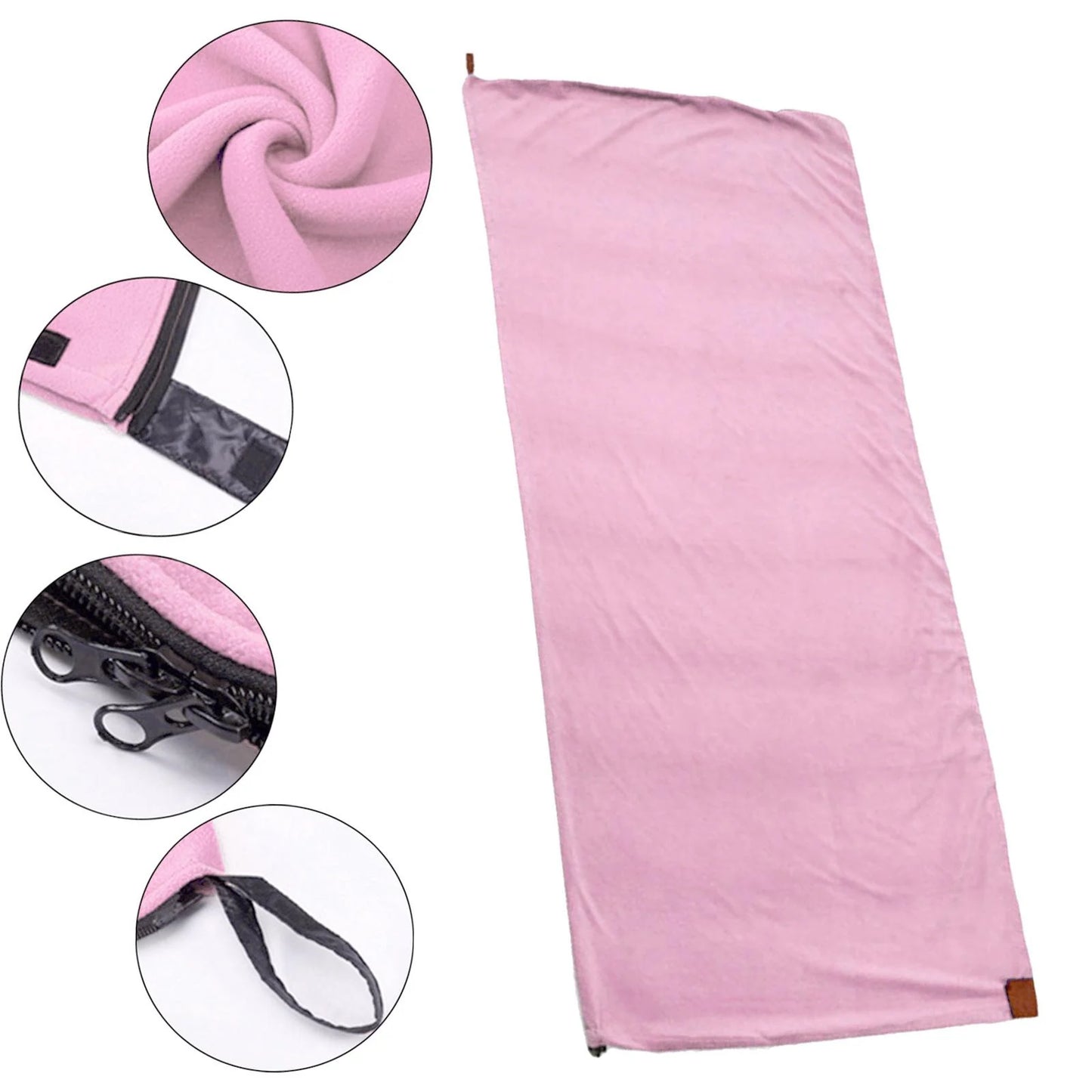 Camping Blanket, Soft Fleece Lined Sleeping Bag
