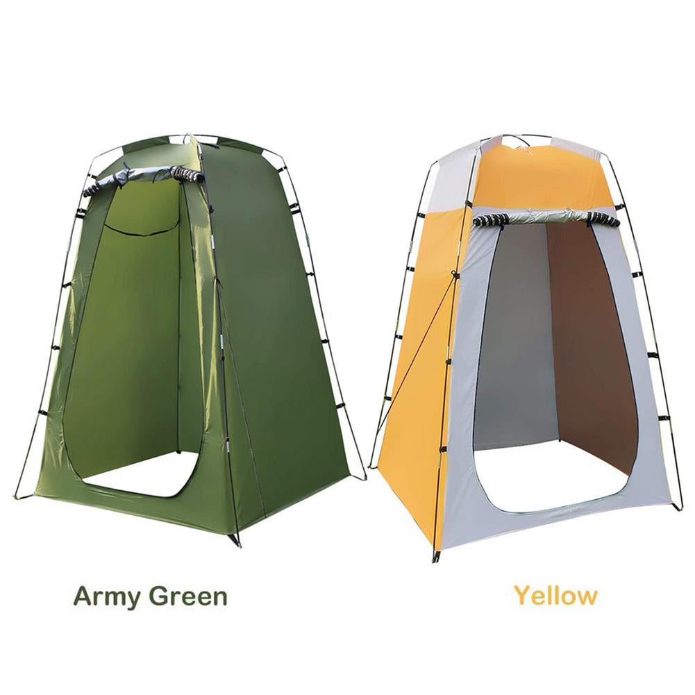 High Quality Portable Shower Toilet Tent Camping Tents Outdoor Waterproof Change Bathroom Sun Shelter Open up Tent