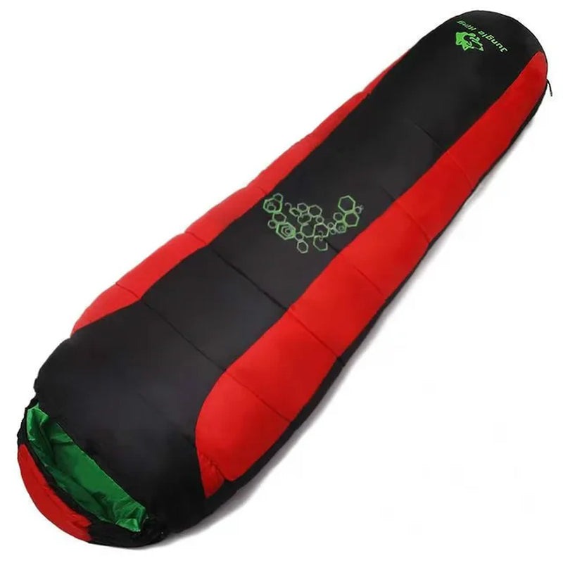 Jungle King 2017 Thickening Fill Four Holes Cotton Sleeping Bags Outdoor Camping Mountaineering Special Camping Bag Movement