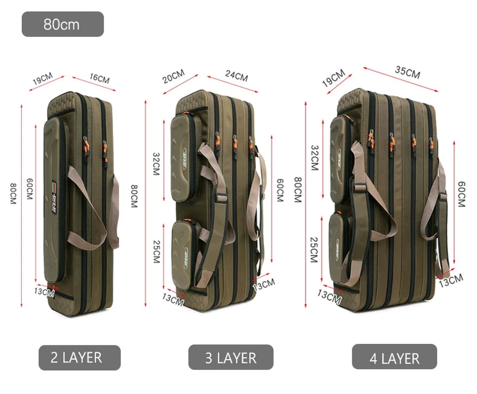 The Ultimate Multifunctional Fishing Bag - Stay Organized and Protected