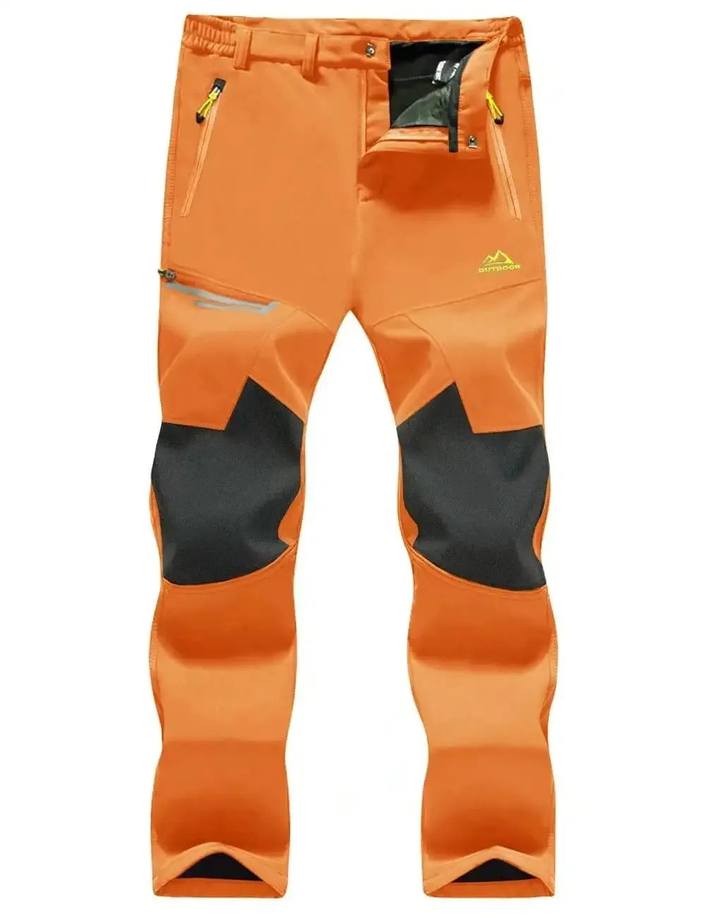 TACVASEN Winter Thicken Fleece Hiking Pants Men Warm Thermal Pants Windproof Outdoor Fishing Camping Mountain Ski Pants Trousers