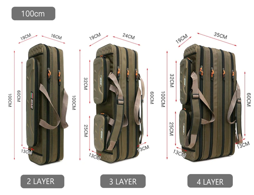 The Ultimate Multifunctional Fishing Bag - Stay Organized and Protected