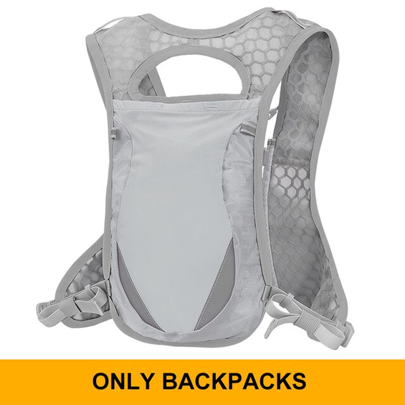 Inoxto-Ultra Light 2 Liter Backpack, Running Marathon Bike Backpack Water Bag, with 250Ml Soft Bottle