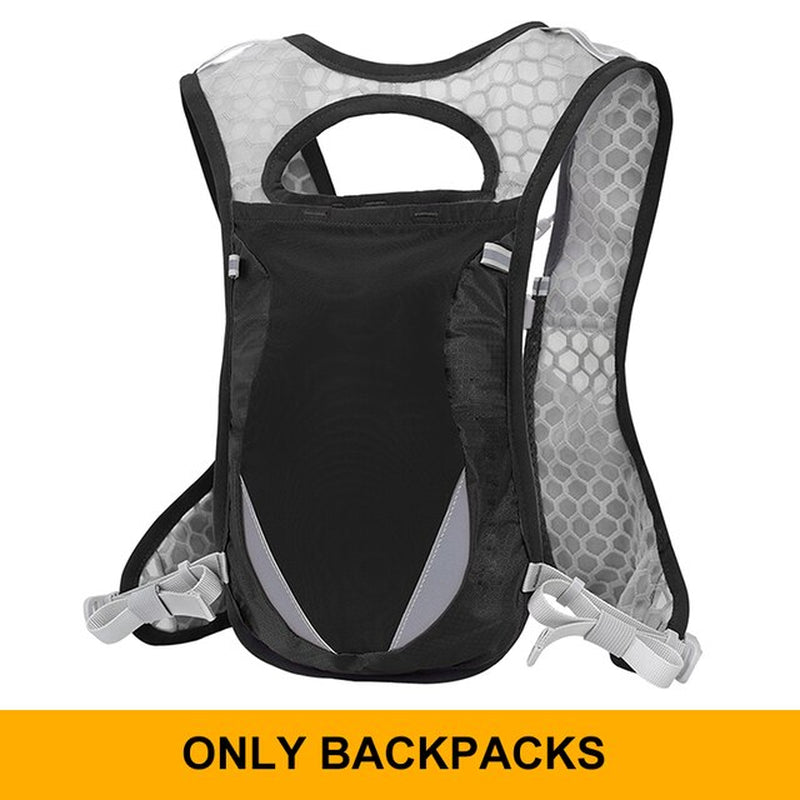 Inoxto-Ultra Light 2 Liter Backpack, Running Marathon Bike Backpack Water Bag, with 250Ml Soft Bottle