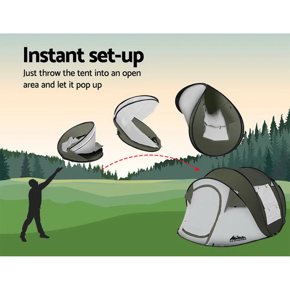 Weisshorn Camping Tent 4-5 Person