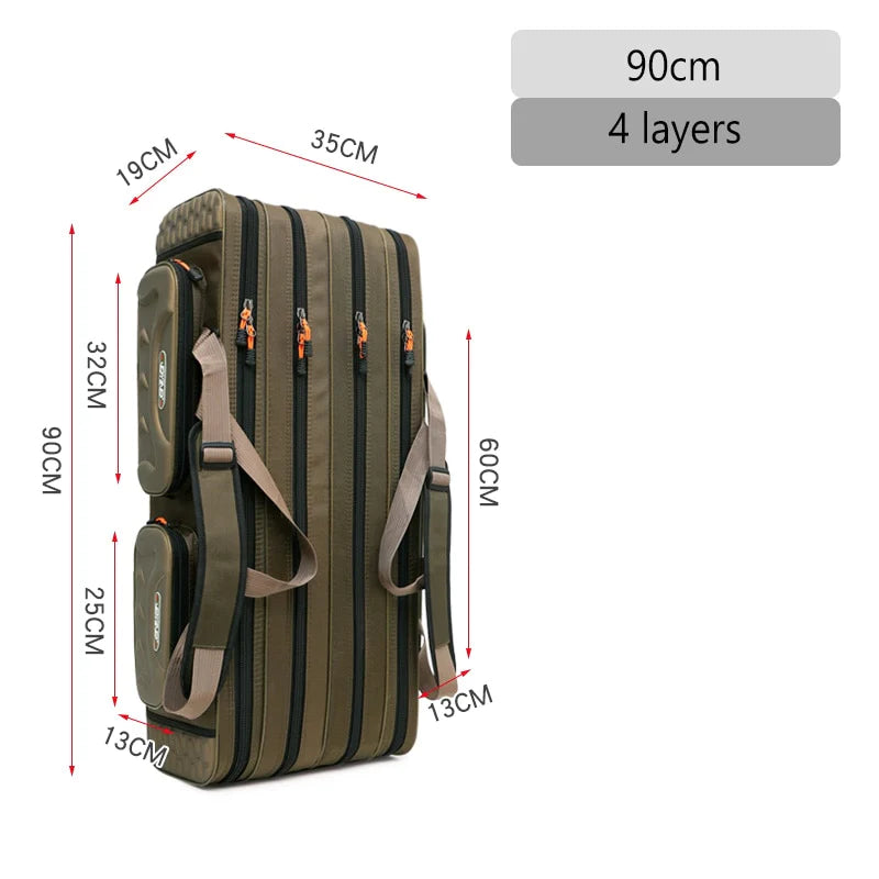The Ultimate Multifunctional Fishing Bag - Stay Organized and Protected