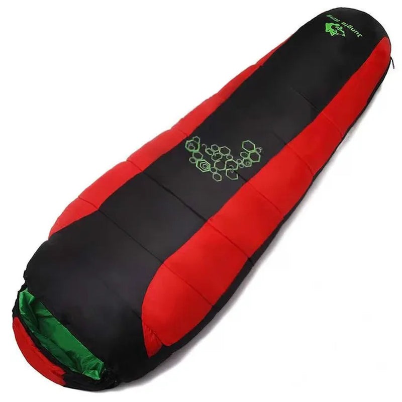 Jungle King 2017 Thickening Fill Four Holes Cotton Sleeping Bags Outdoor Camping Mountaineering Special Camping Bag Movement