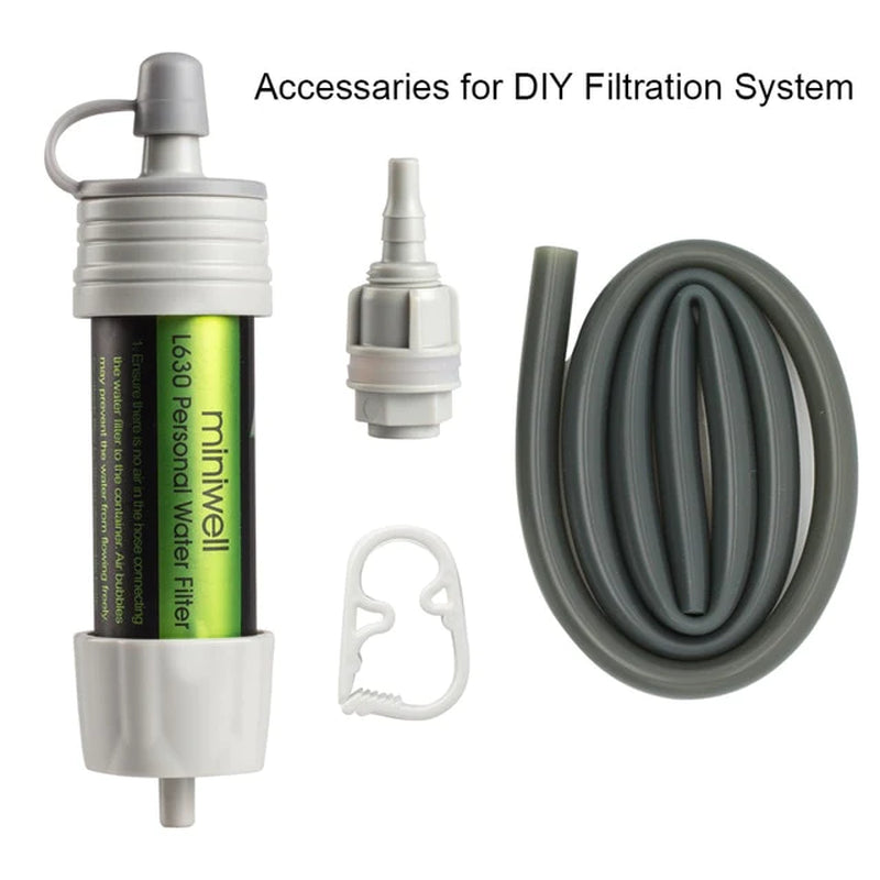 Outdoor Portable Survival Water Purification Purifier for Camping Emergency Kit