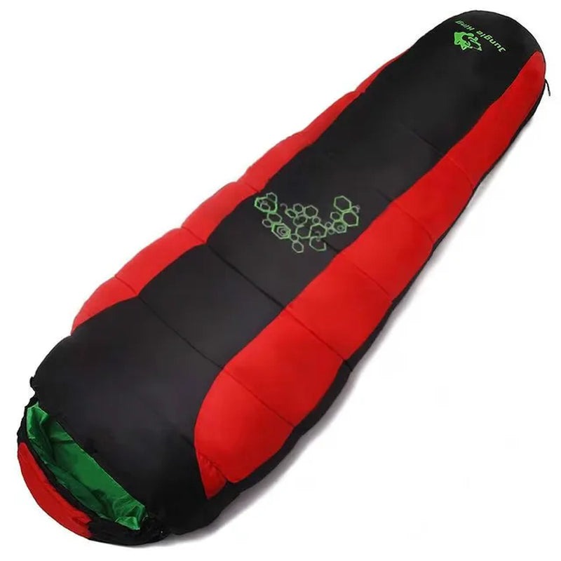 Jungle King 2017 Thickening Fill Four Holes Cotton Sleeping Bags Outdoor Camping Mountaineering Special Camping Bag Movement