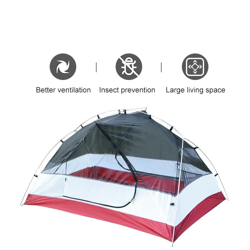 2-Person Ultralight Tent for All Seasons