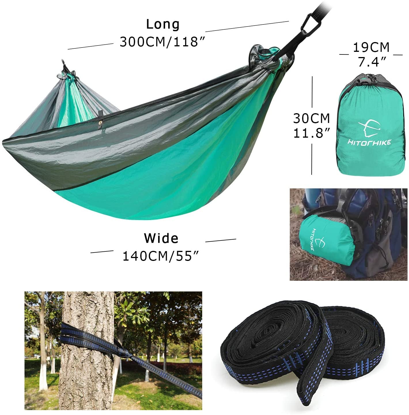 Parachute Hammock with Mosquito Net