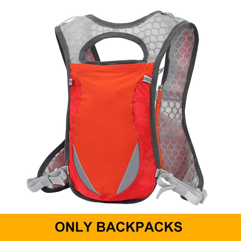 Inoxto-Ultra Light 2 Liter Backpack, Running Marathon Bike Backpack Water Bag, with 250Ml Soft Bottle