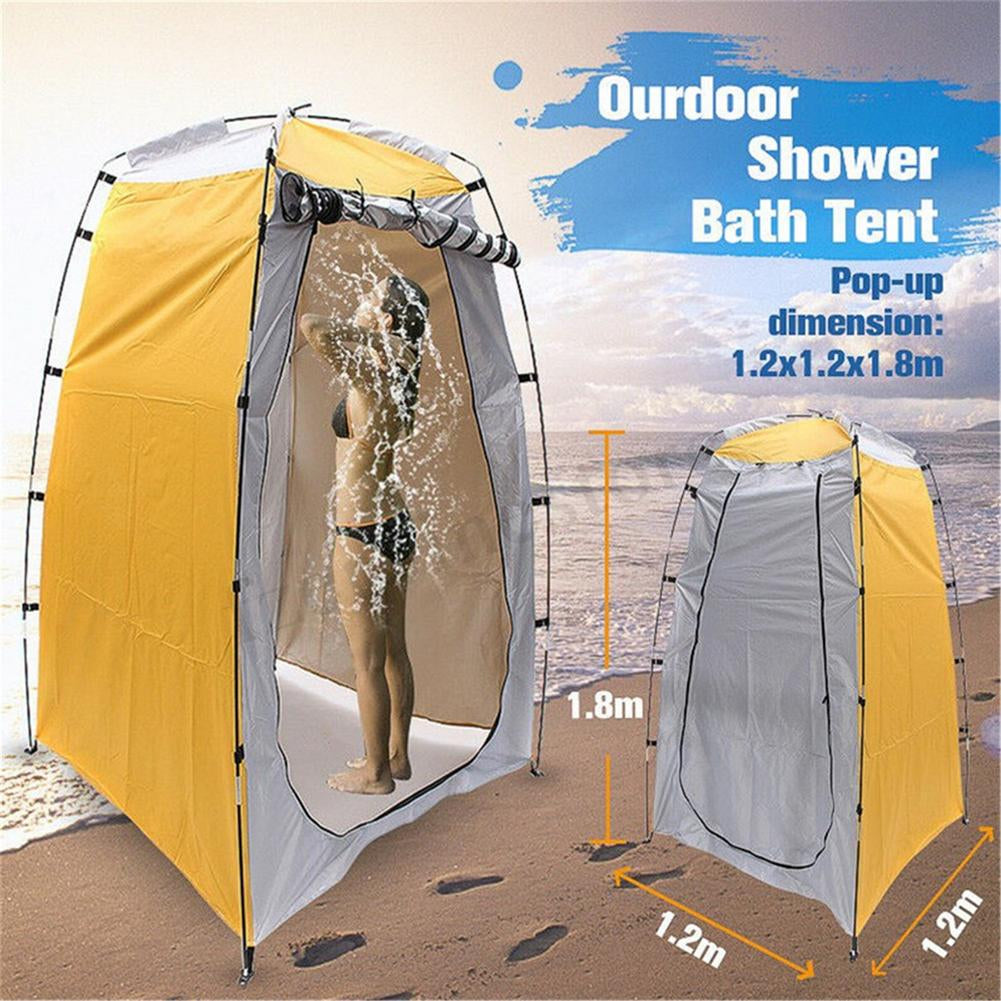High Quality Portable Shower Toilet Tent Camping Tents Outdoor Waterproof Change Bathroom Sun Shelter Open up Tent