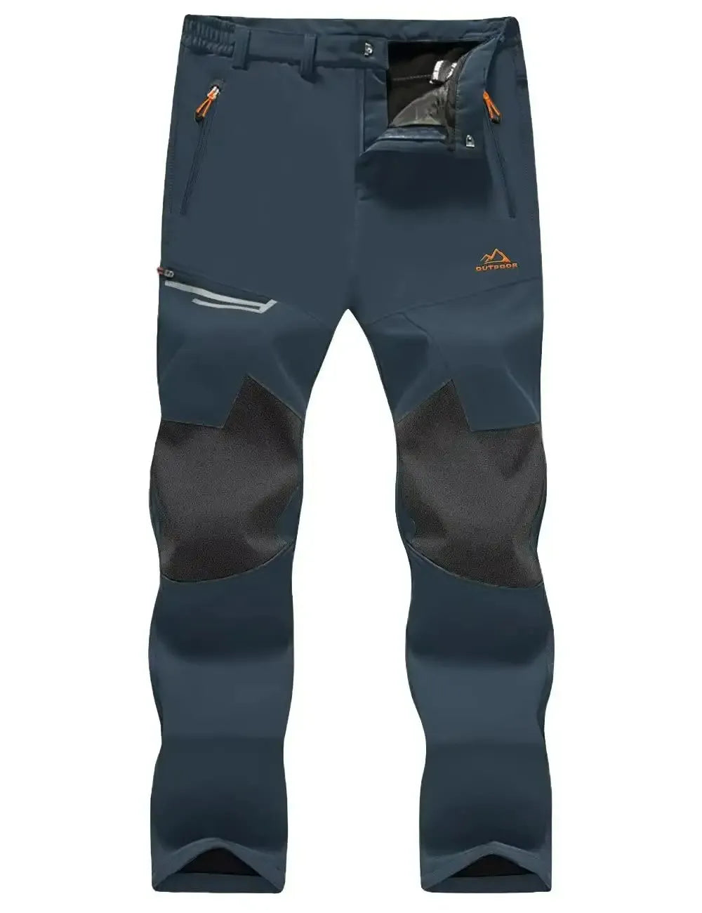 TACVASEN Winter Thicken Fleece Hiking Pants Men Warm Thermal Pants Windproof Outdoor Fishing Camping Mountain Ski Pants Trousers