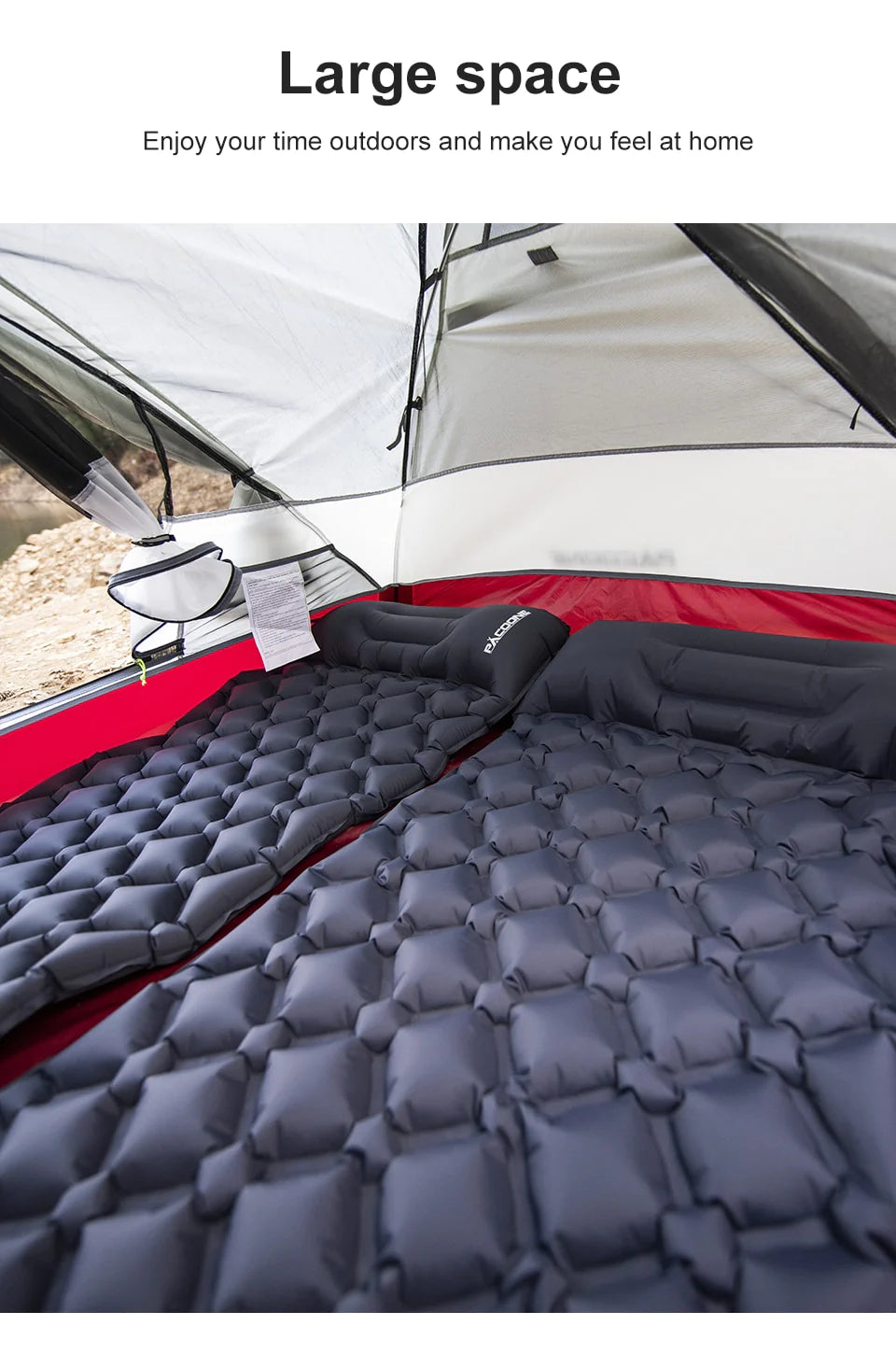 2-Person Ultralight Tent for All Seasons