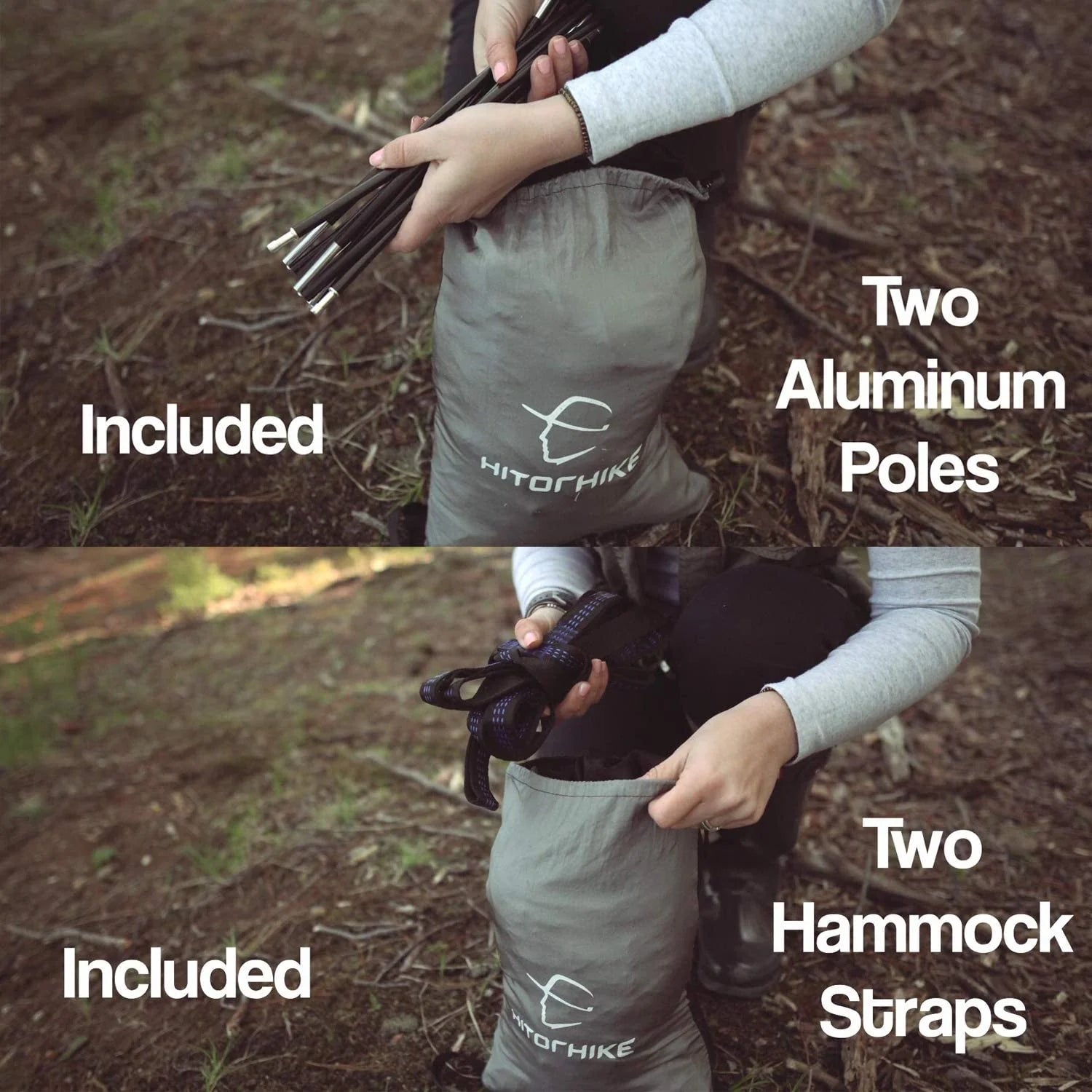 Parachute Hammock with Mosquito Net