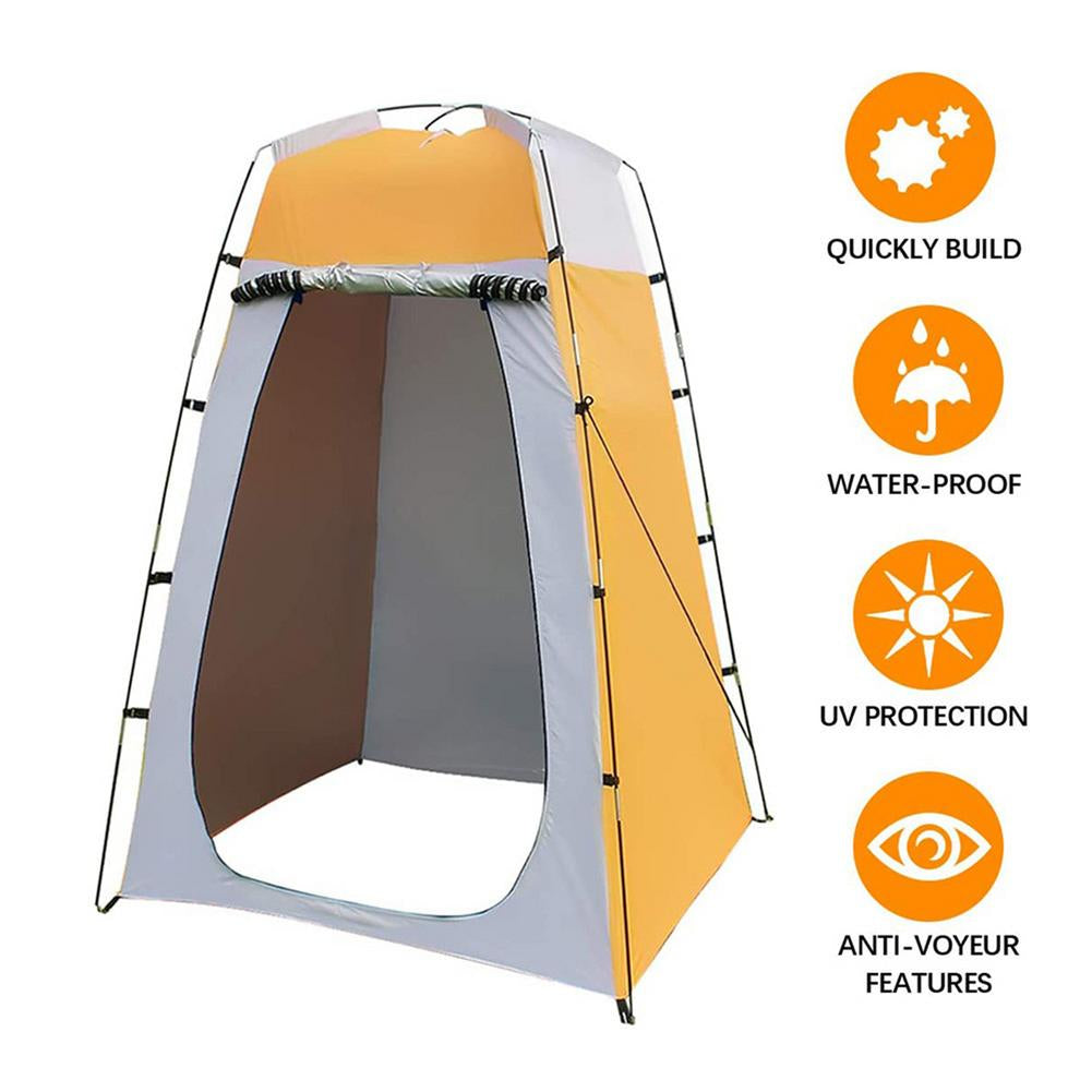 High Quality Portable Shower Toilet Tent Camping Tents Outdoor Waterproof Change Bathroom Sun Shelter Open up Tent