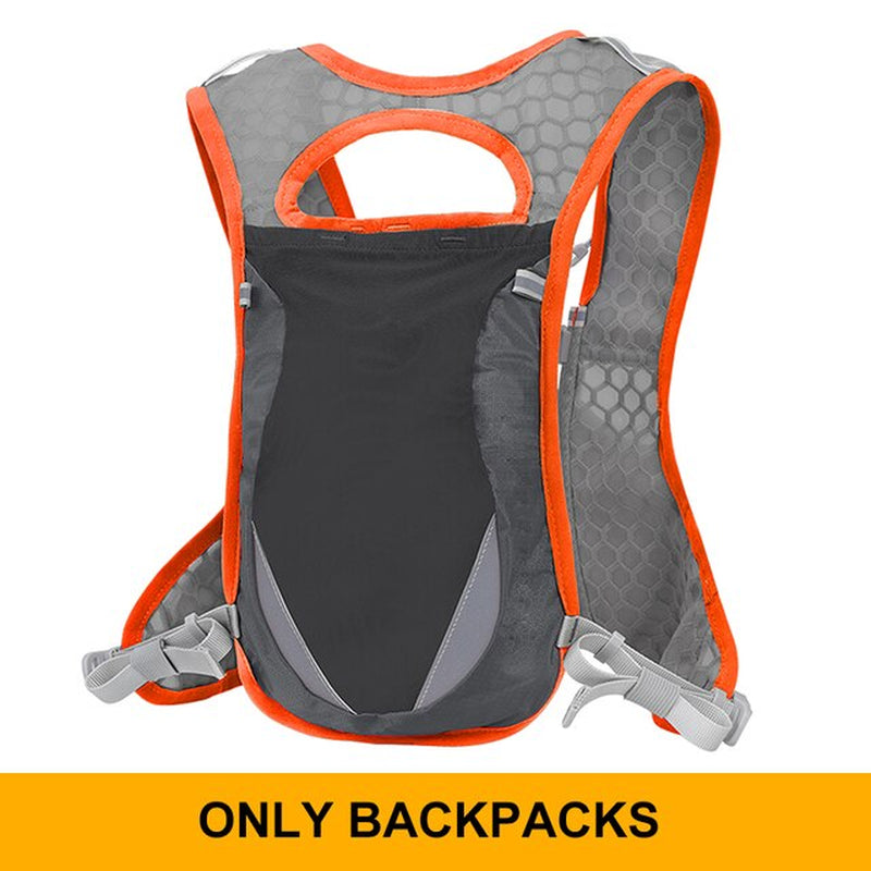 Inoxto-Ultra Light 2 Liter Backpack, Running Marathon Bike Backpack Water Bag, with 250Ml Soft Bottle