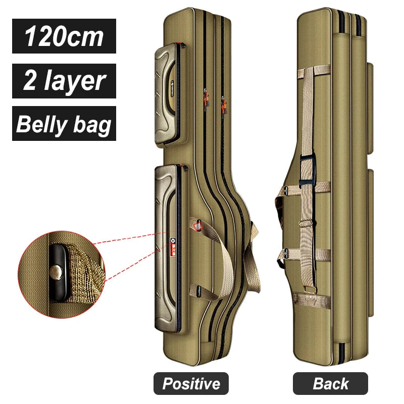 The Ultimate Multifunctional Fishing Bag - Stay Organized and Protected